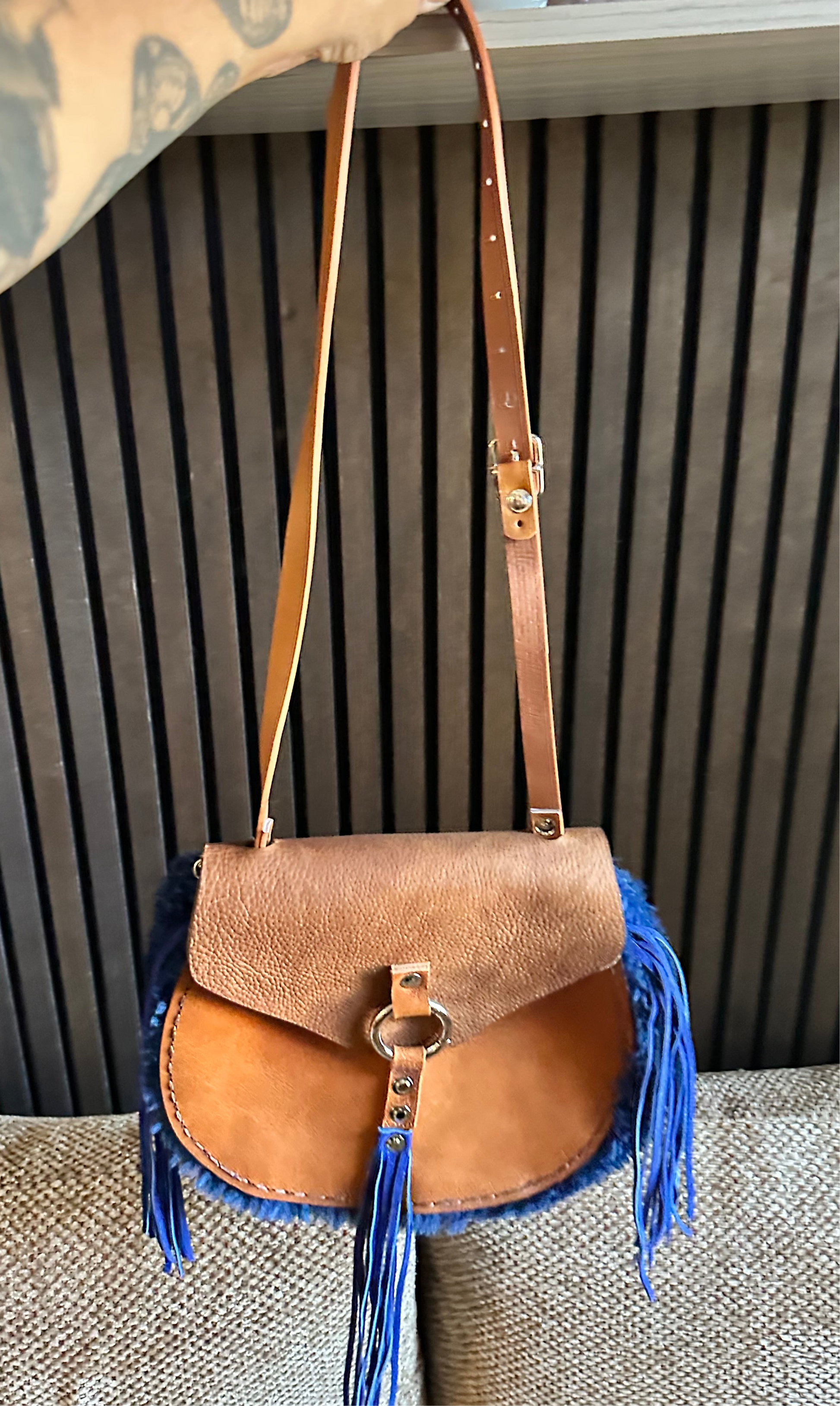 Blue sheep bag