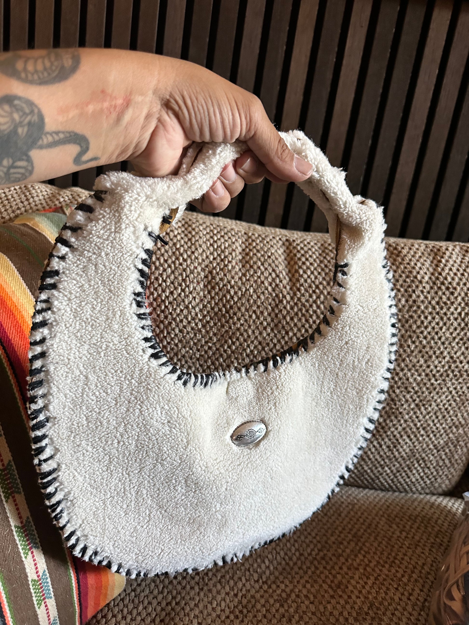 White sheep bag