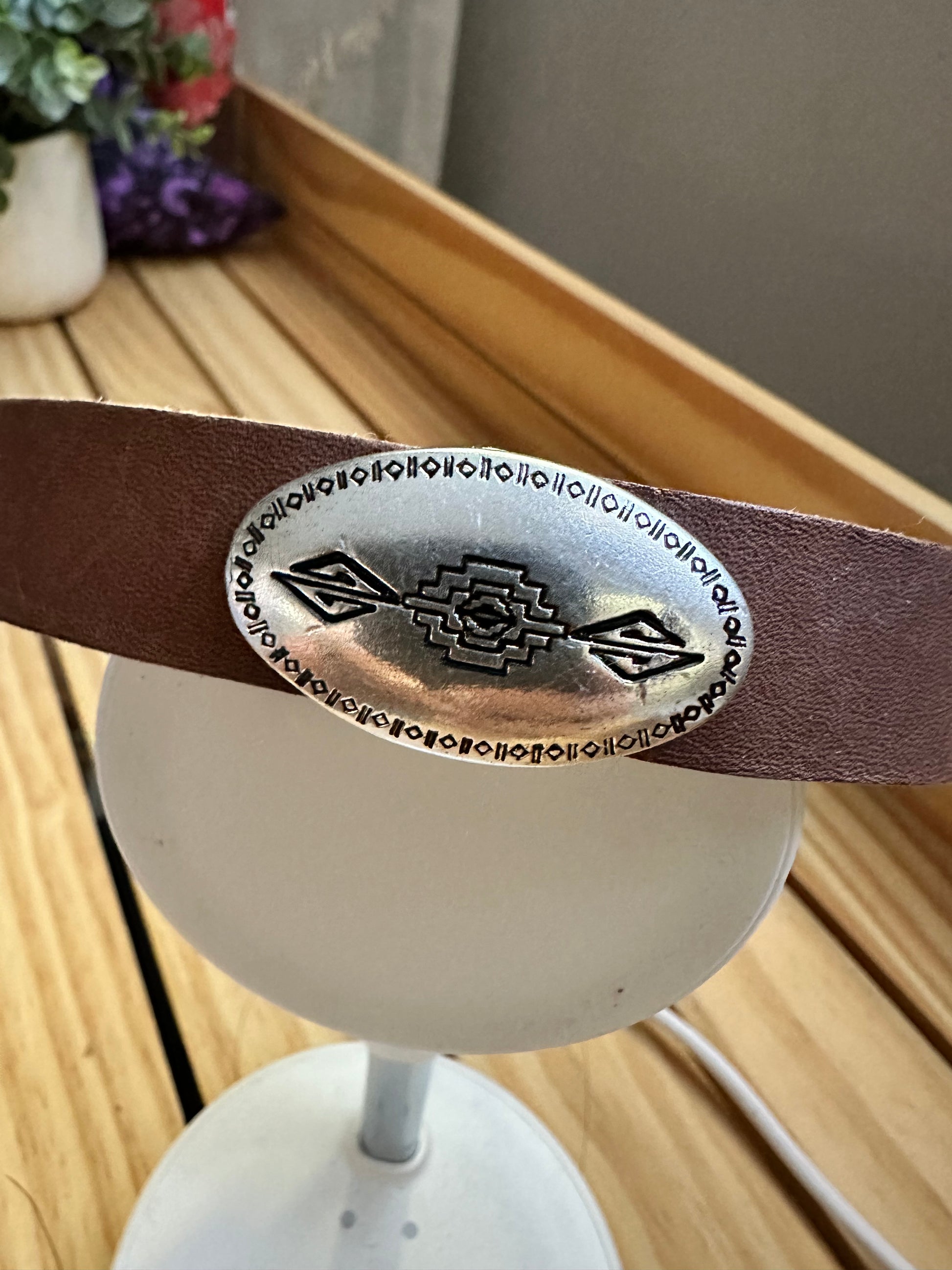 Leather choker #4