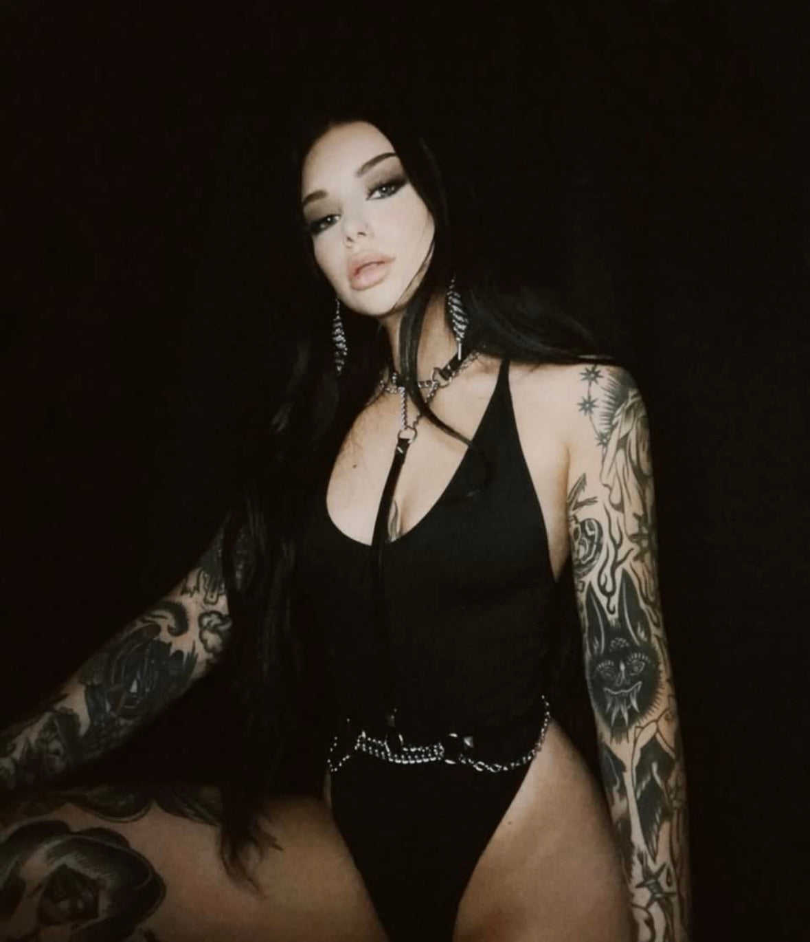 Krista choker belt