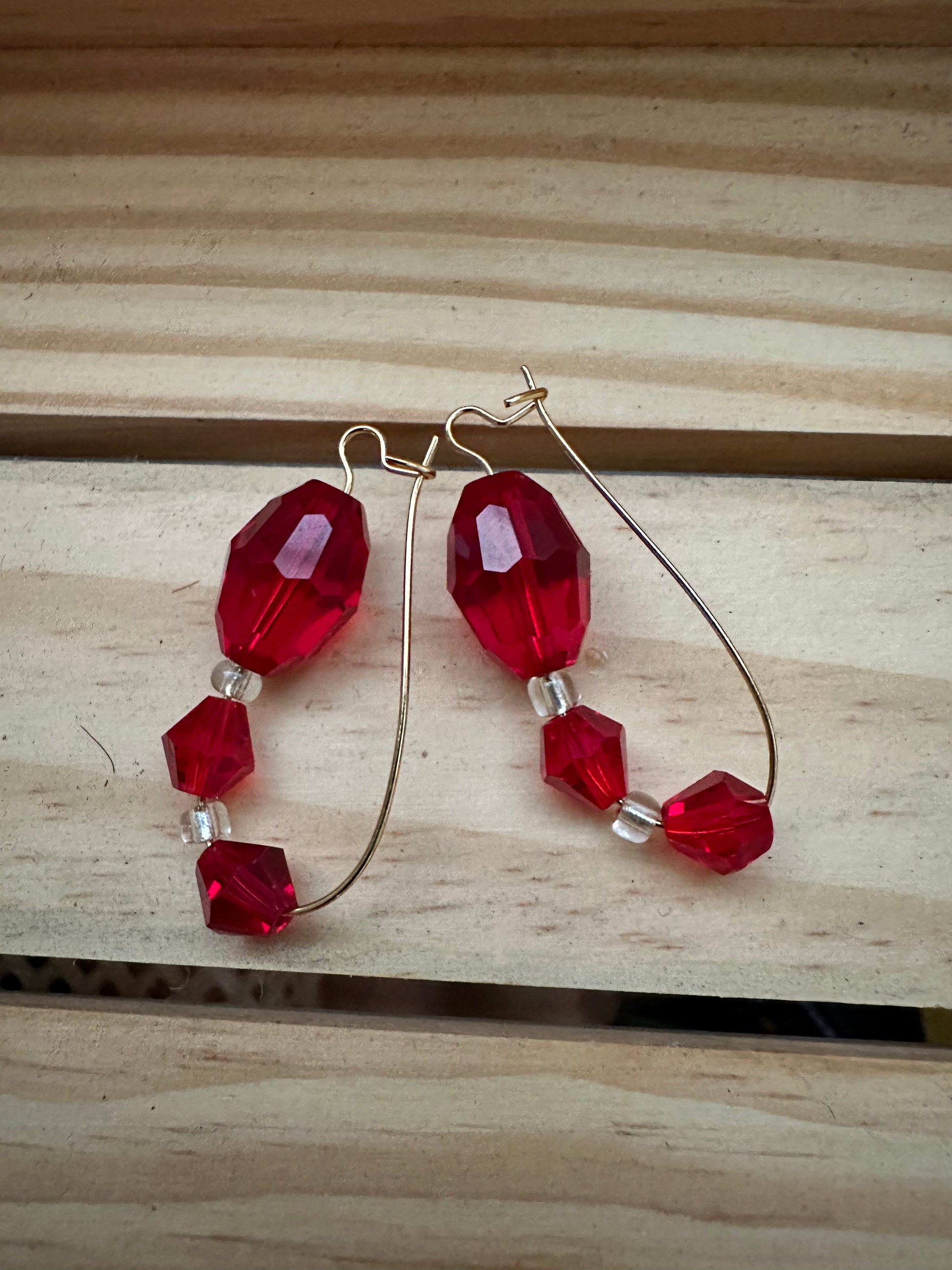 Ruby Tuesday earrings