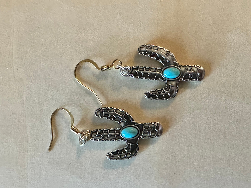 Cactus earrings