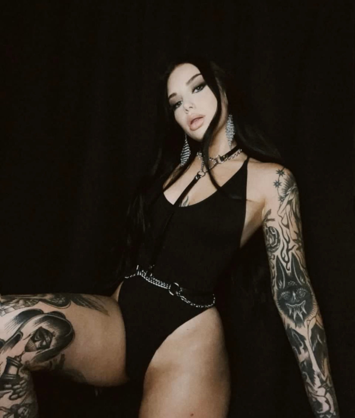Krista choker belt