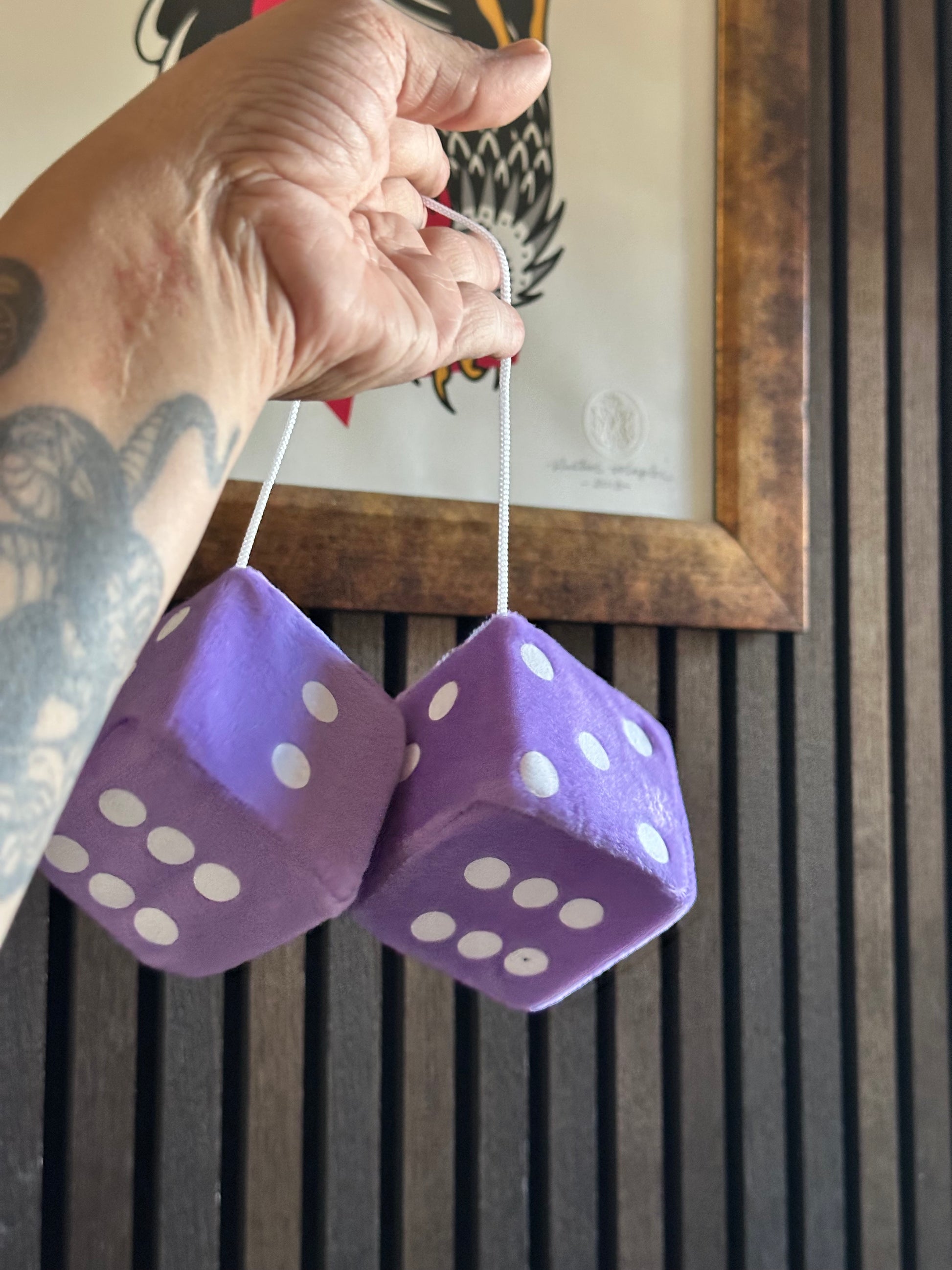 Purple dice