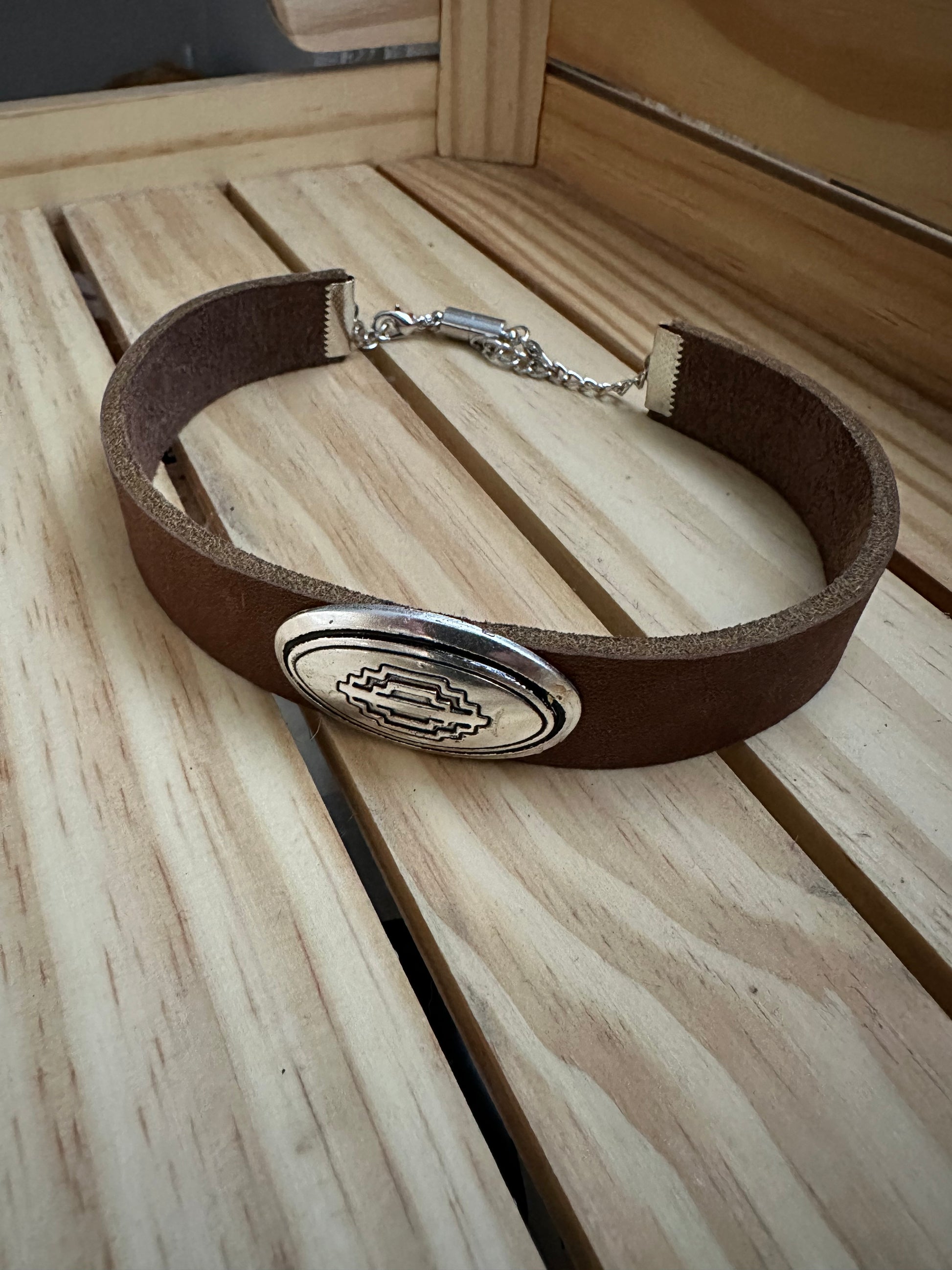 Leather choker #3