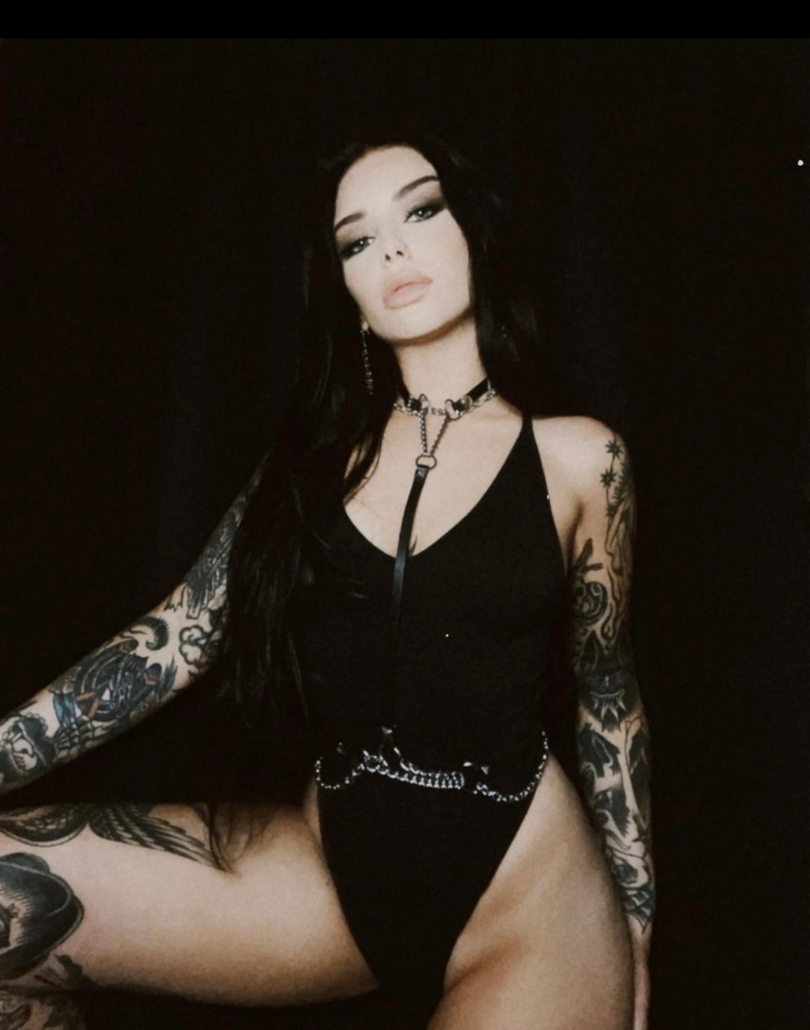 Krista choker belt