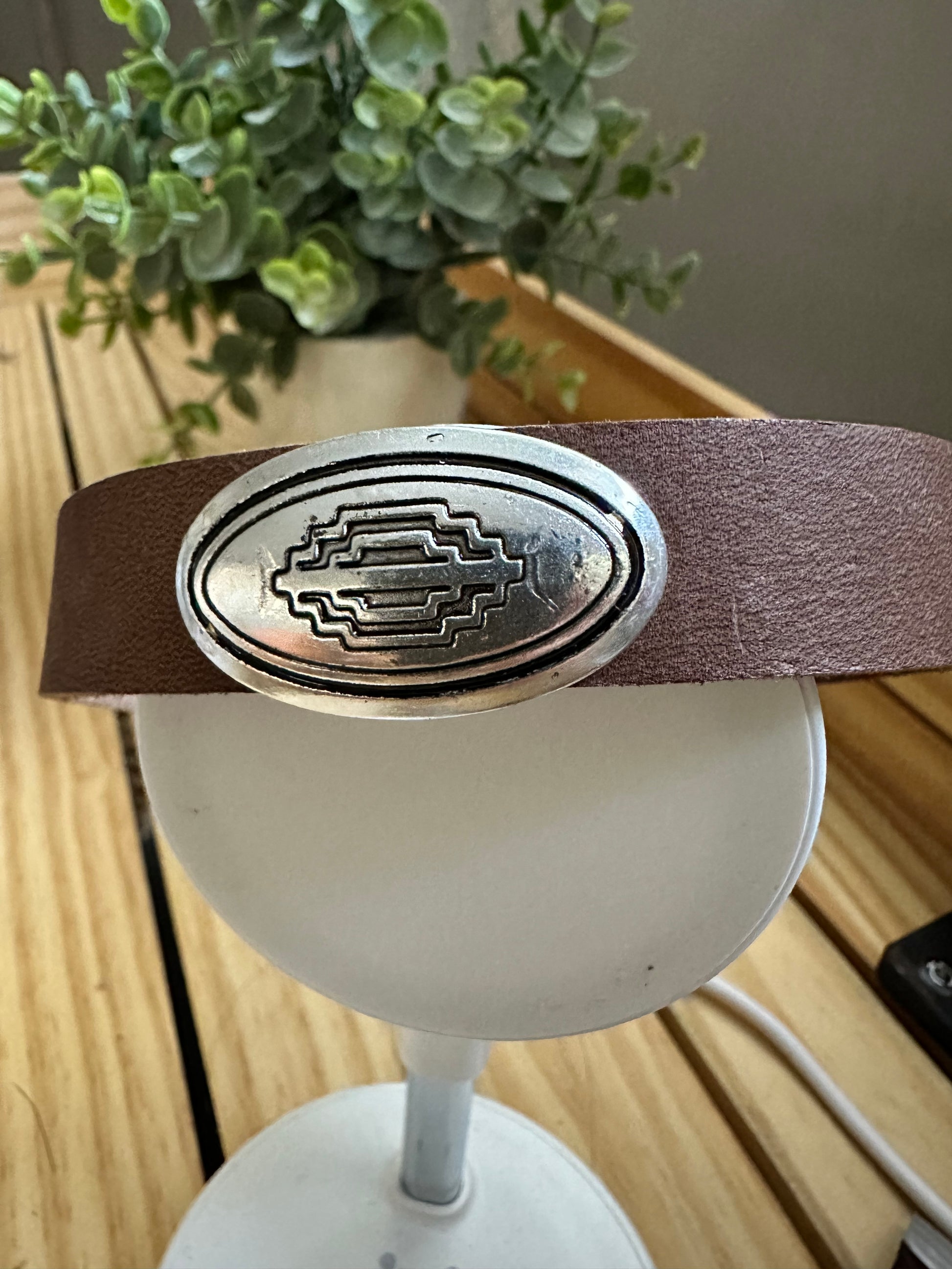 Leather choker #3