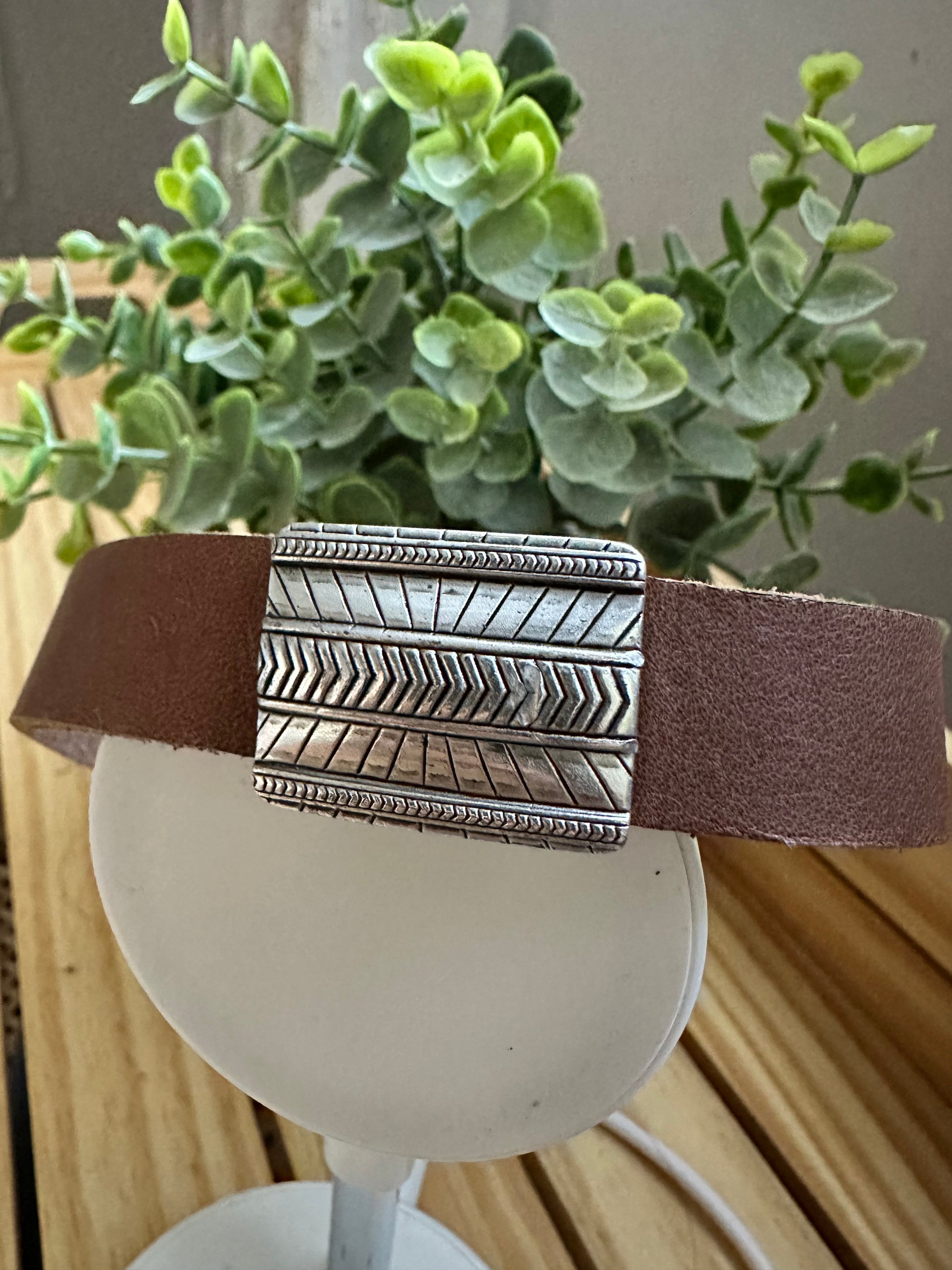 Leather choker #1