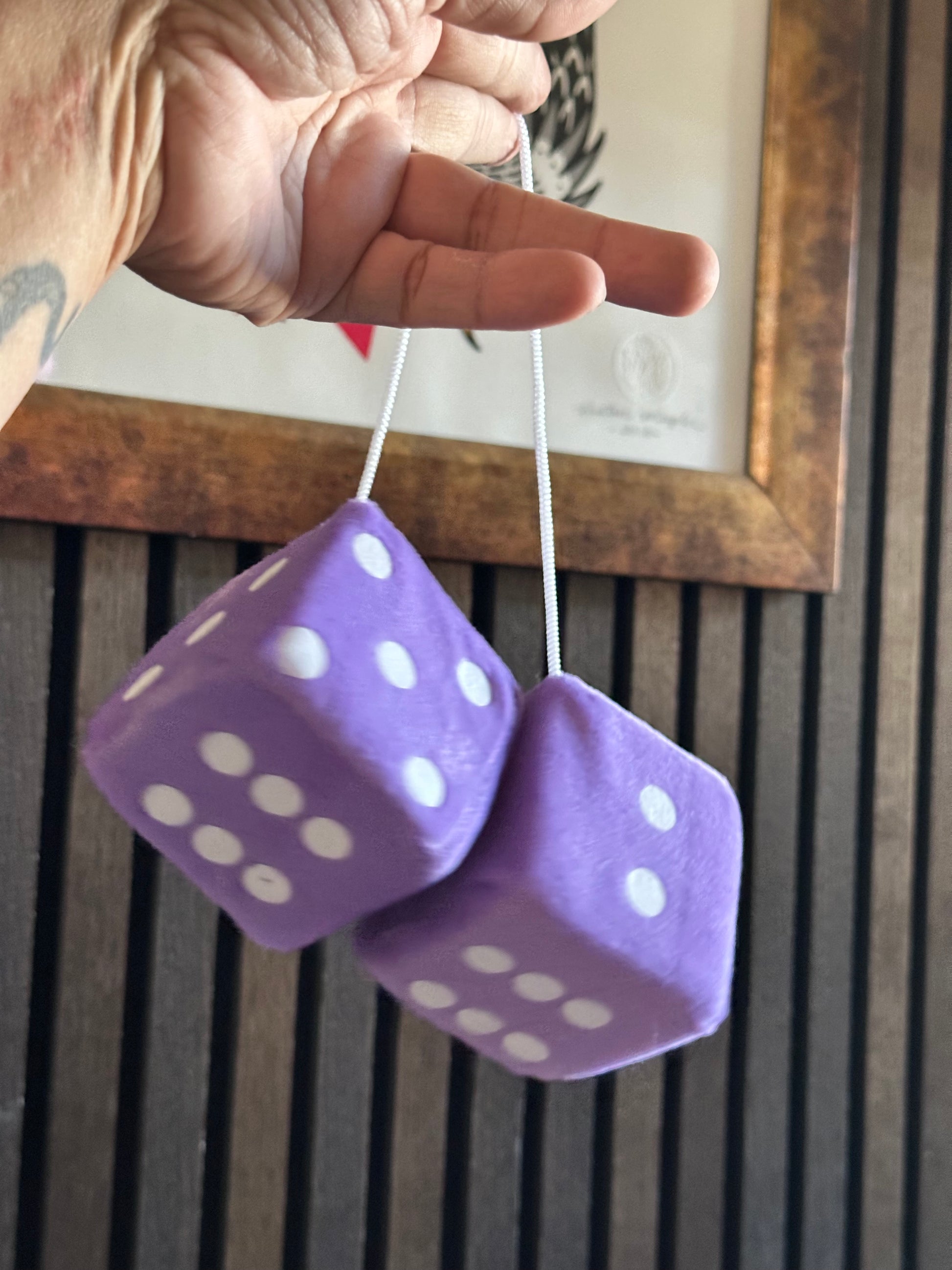 Purple dice