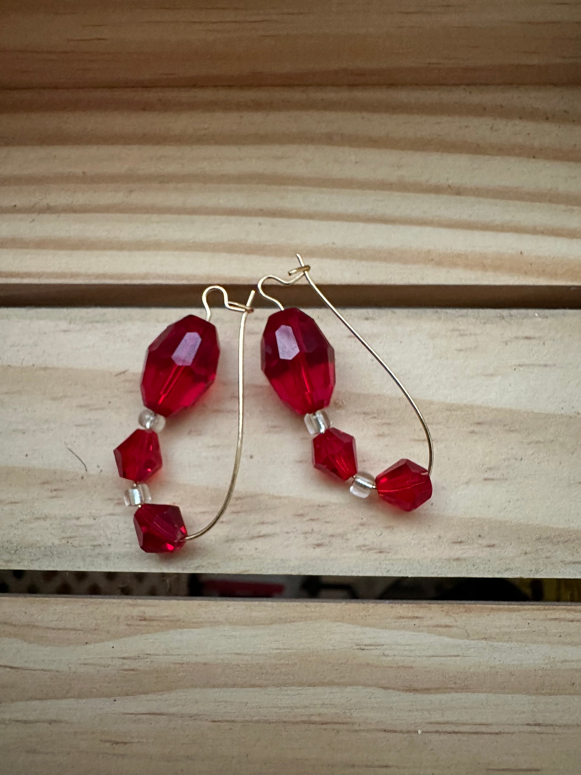 Ruby Tuesday earrings