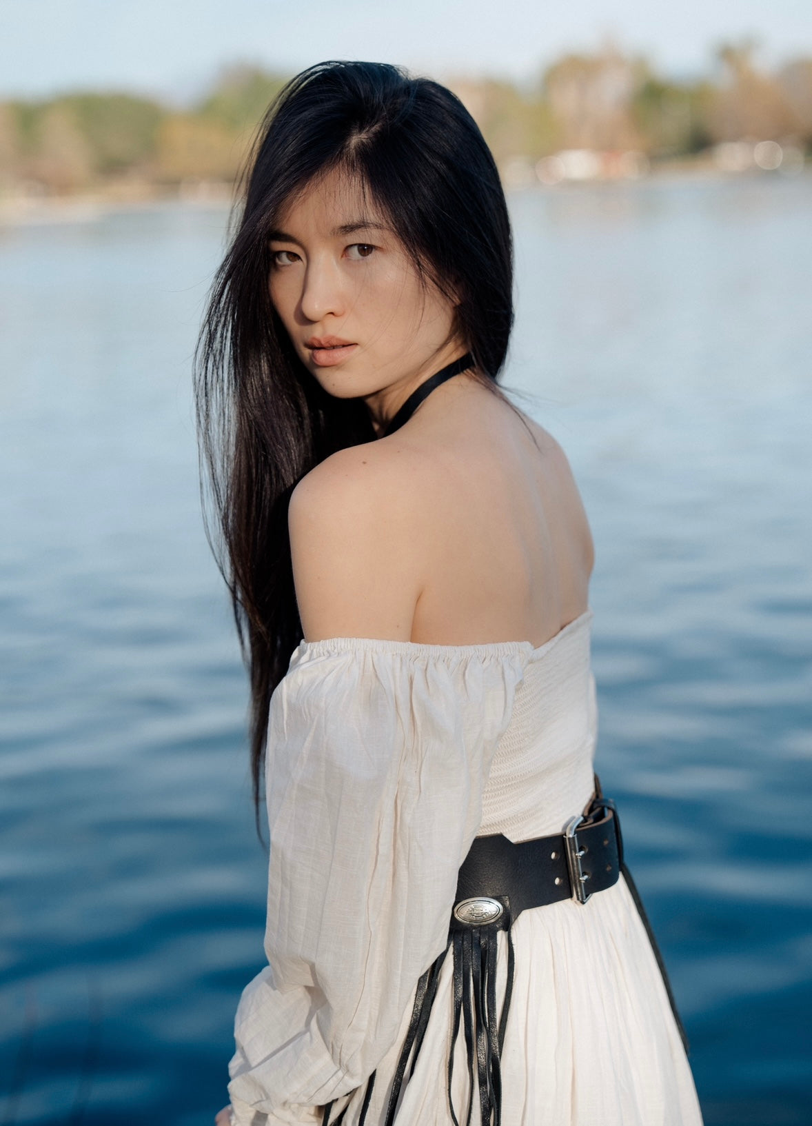 Lindsey fringes belt