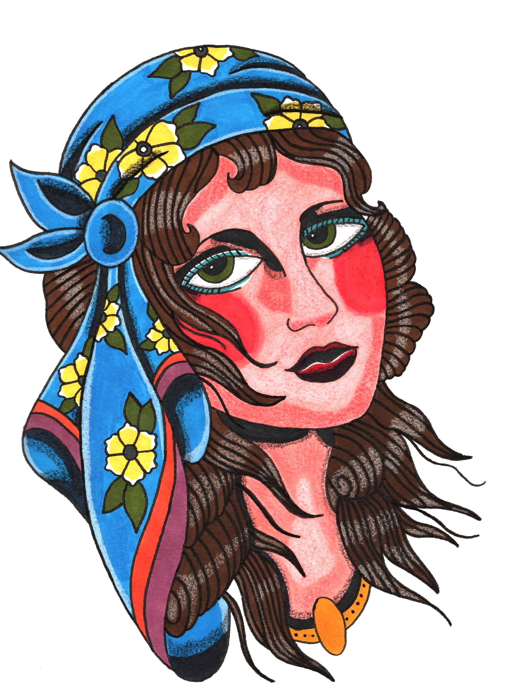 Scarf Girl