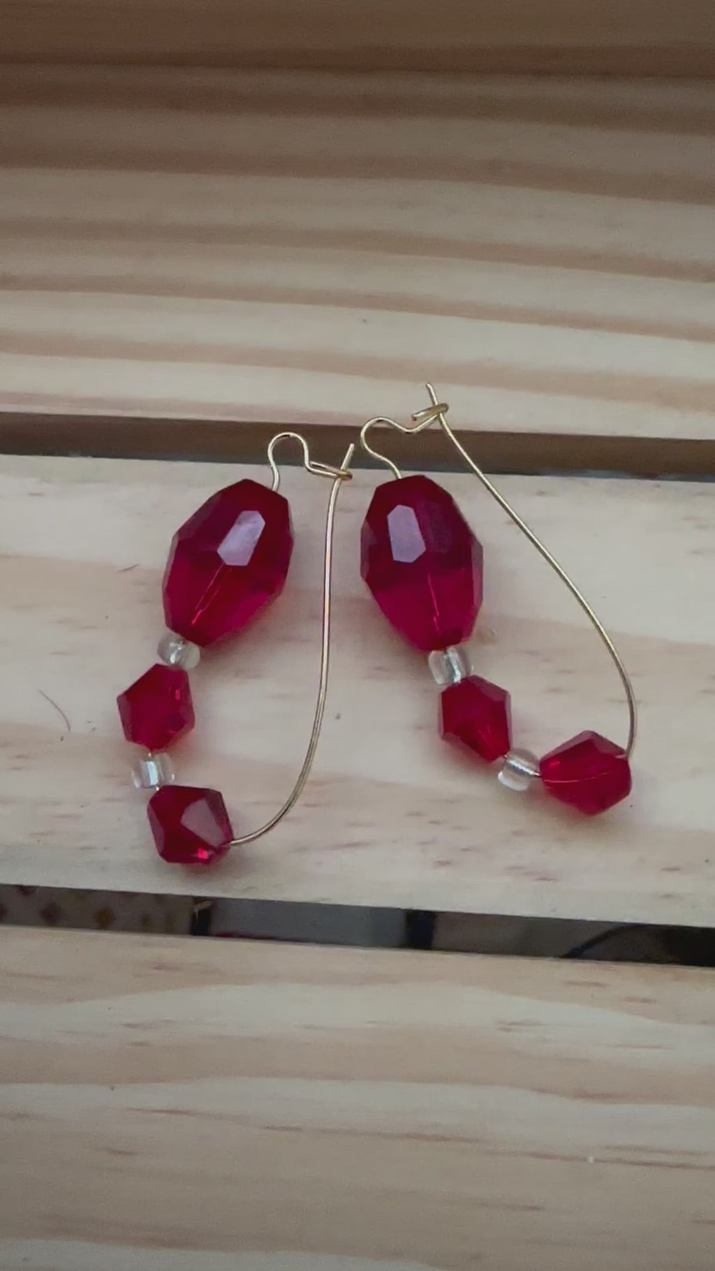 Ruby Tuesday earrings
