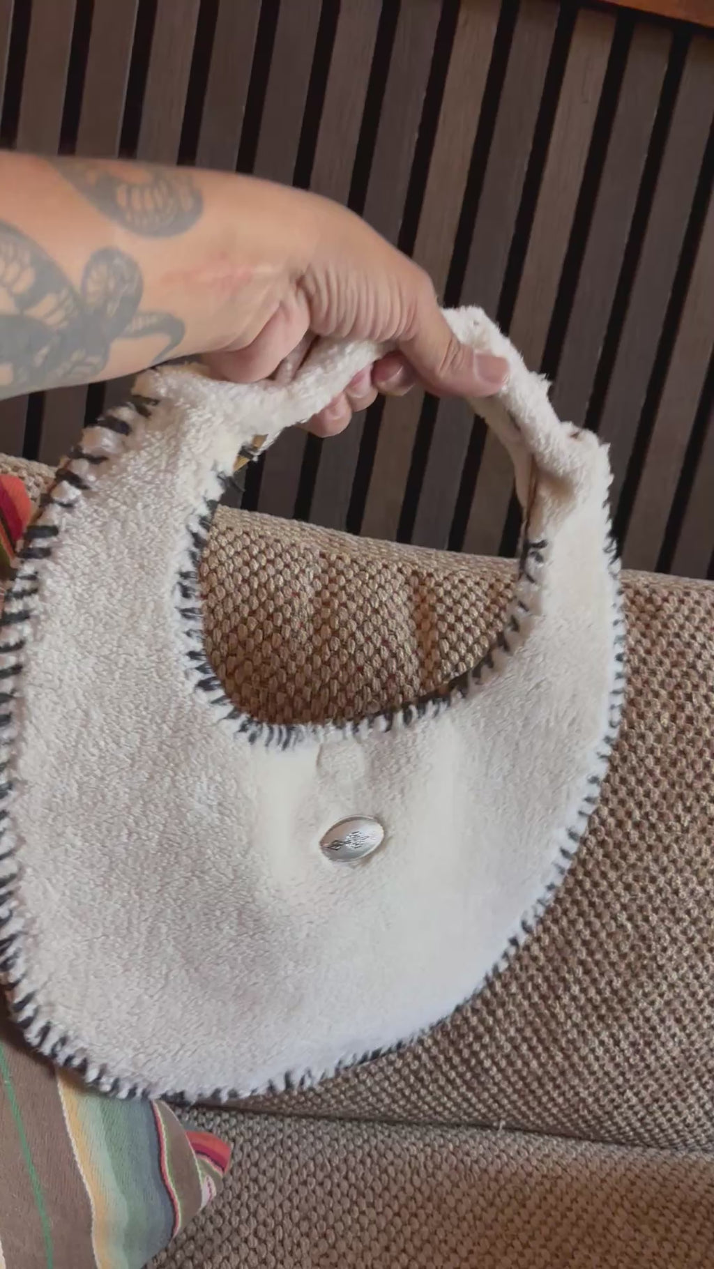 White sheep bag