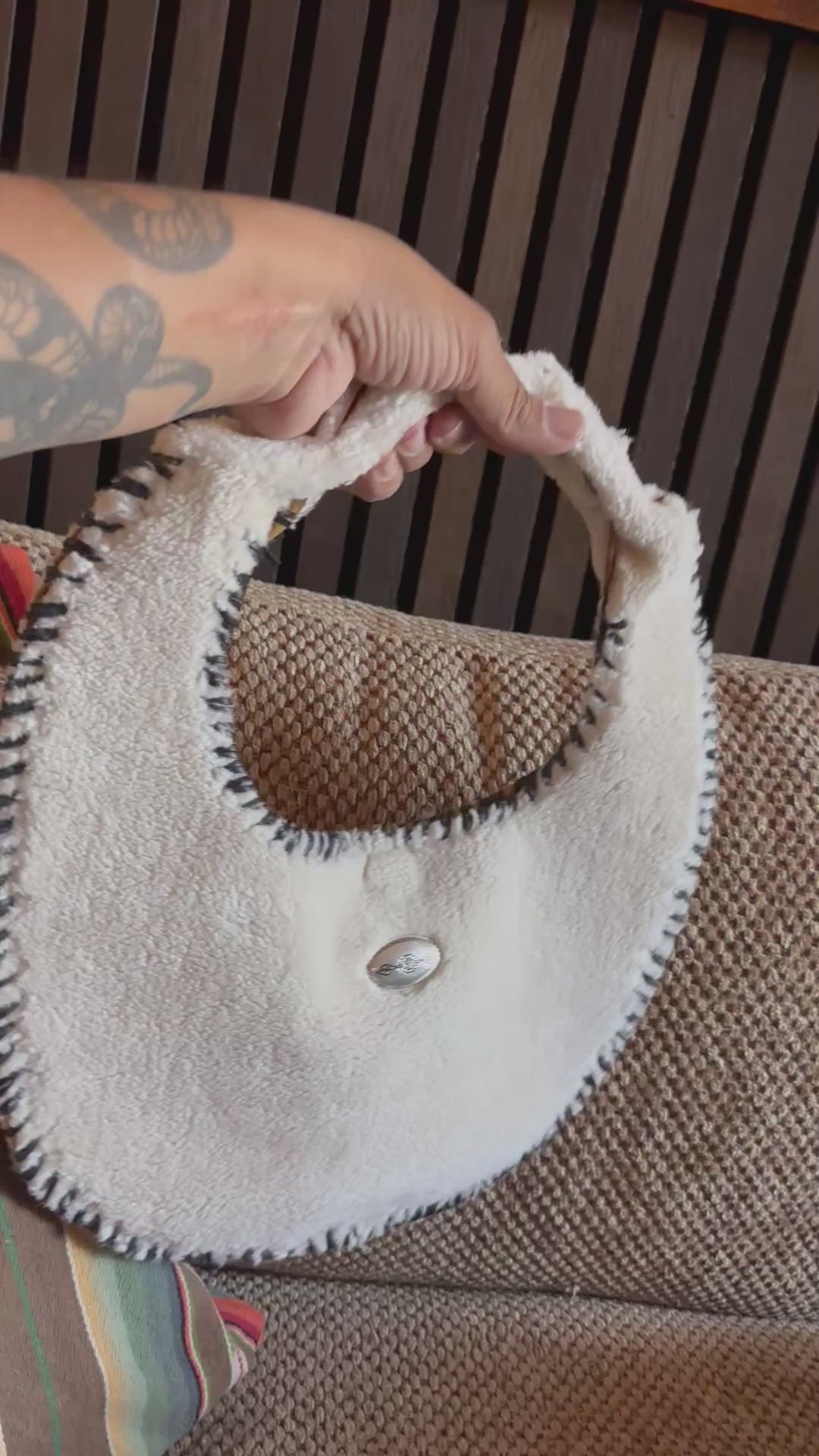 White sheep bag