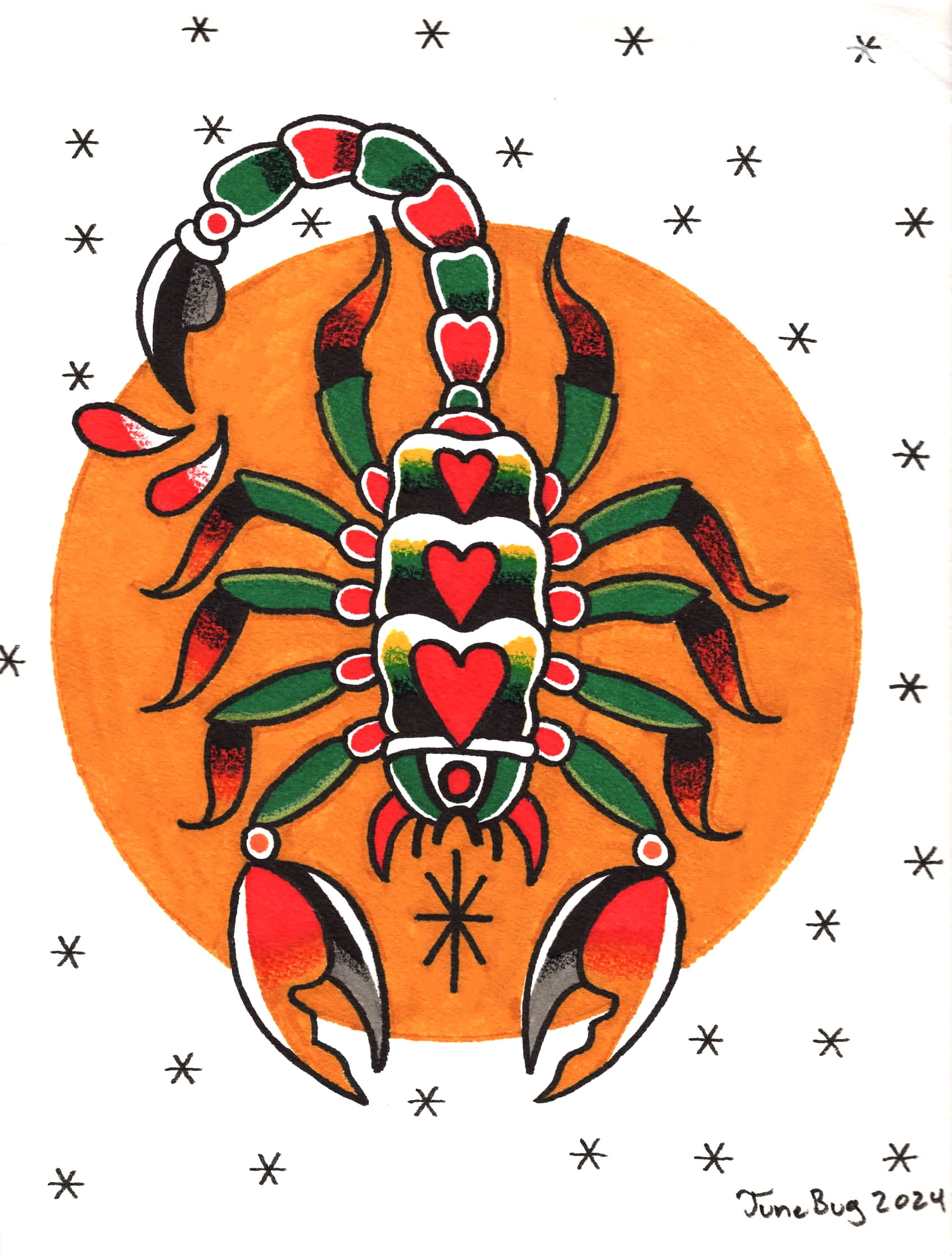 scorpion's heart
